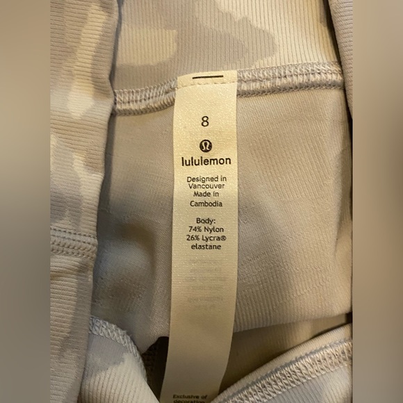 Lulu lemon Wunder Under High-Rise Tight 25" Rib - Picture 2 of 2